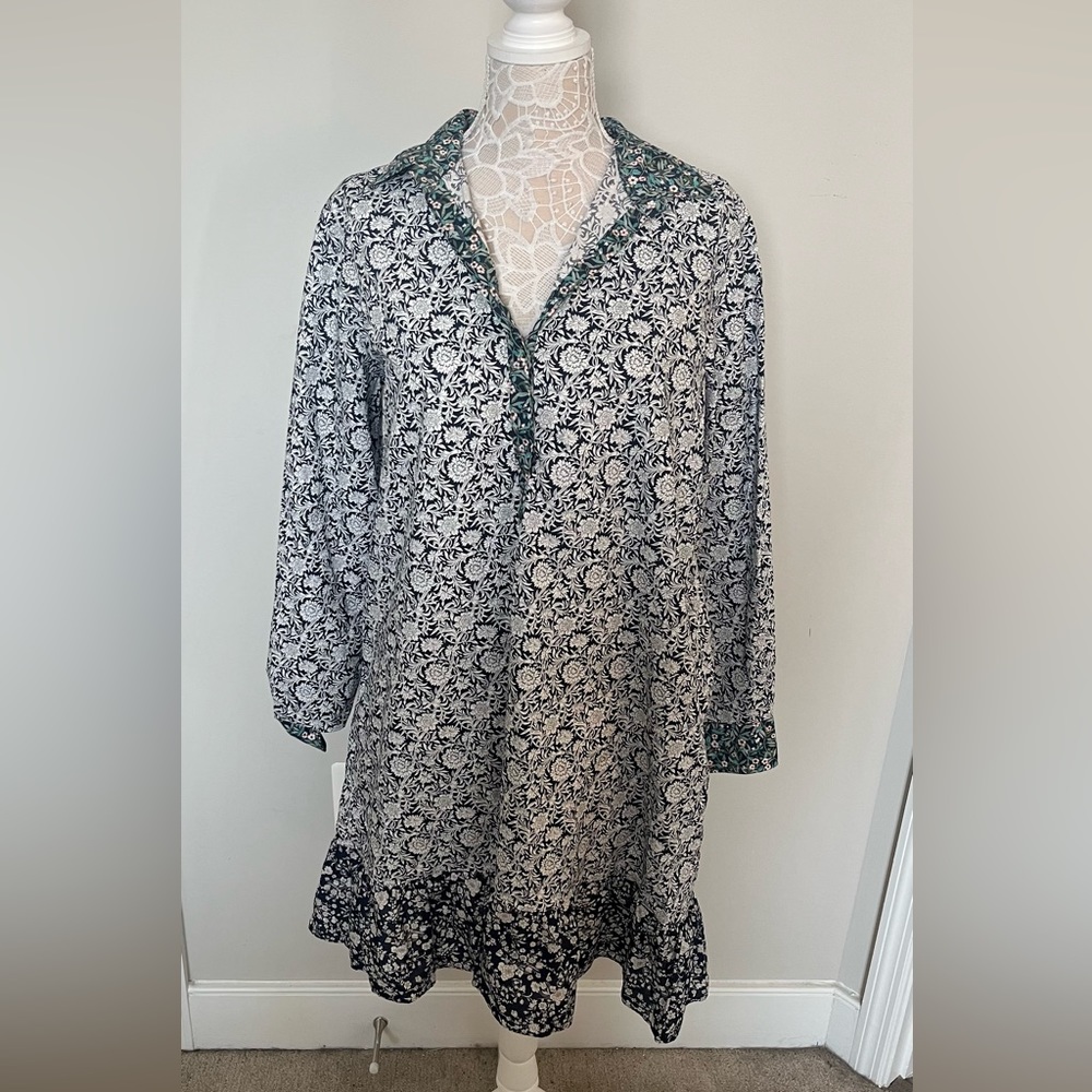 Ann Mashburn Cotton Floral Dress